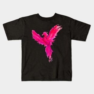 pink phoenix Kids T-Shirt